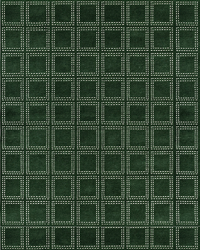 8' × 10' rug to scale