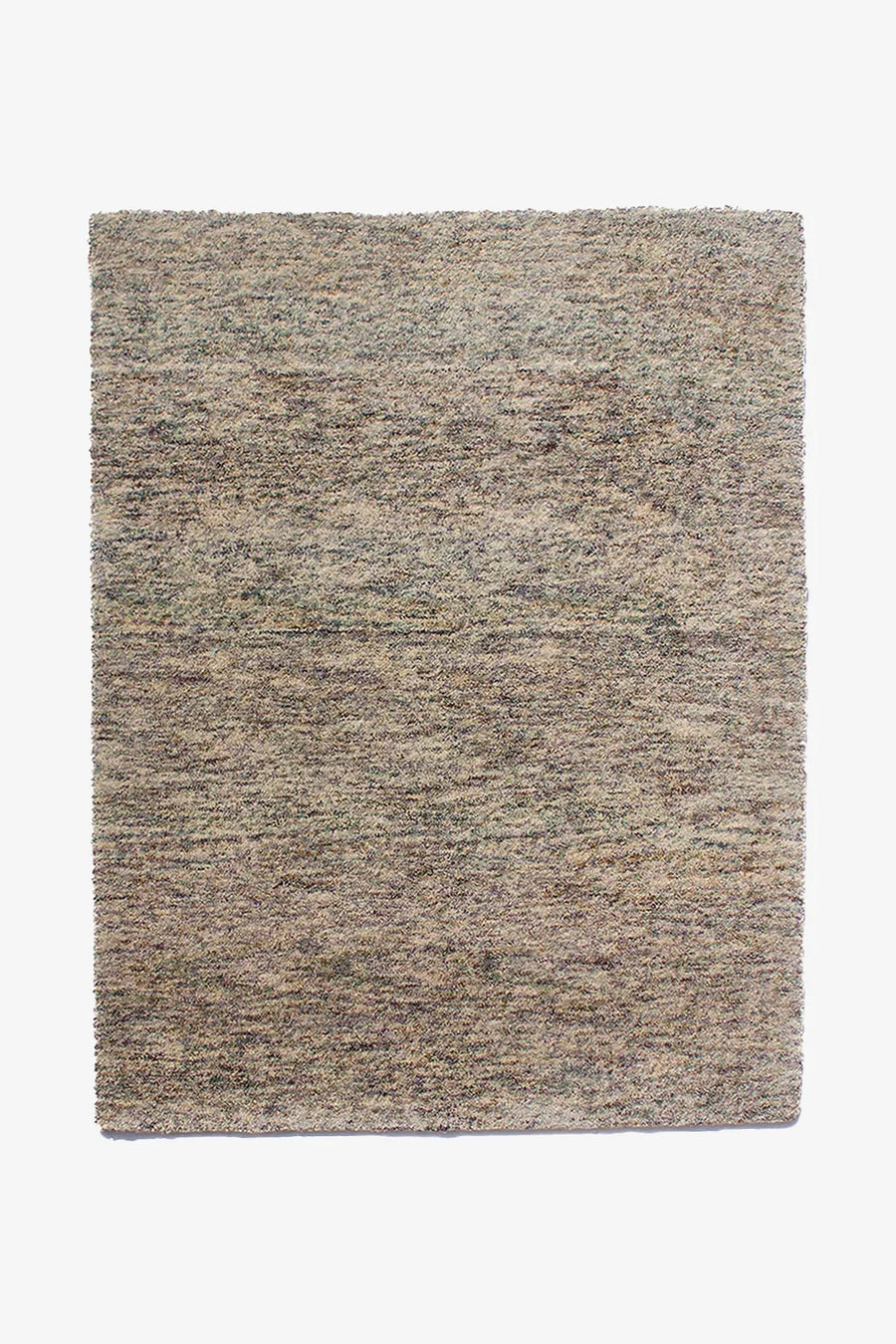 Gray neutral tufted wool rug with subtle variation, ideal for 6x9 area rugs, luxury rugs for living room, or modern wool rugs in calm palettes