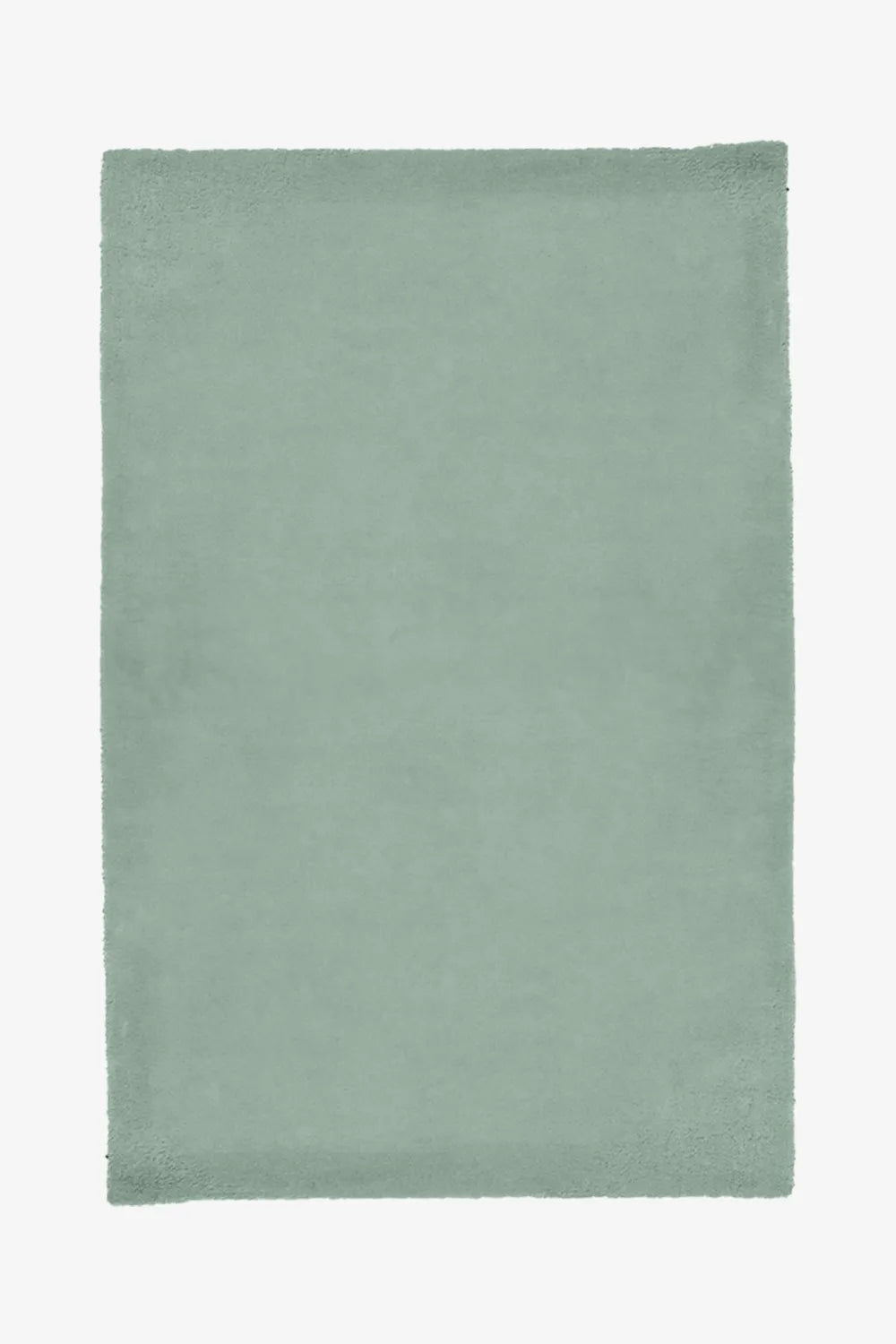 8x10 sage green wool area rug with plush hand-tufted pile, perfect as a modern minimalist rug for living rooms