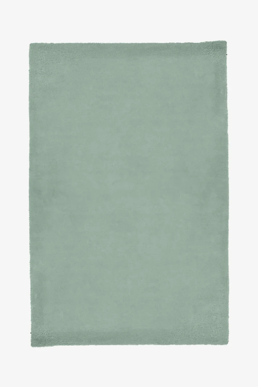 8x10 sage green wool area rug with plush hand-tufted pile, perfect as a modern minimalist rug for living rooms