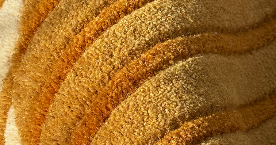 Golden Geometry Rugs