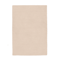 Beige rug on a white background