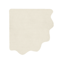 Customizable Scallop Corner Tufted Wool Rug