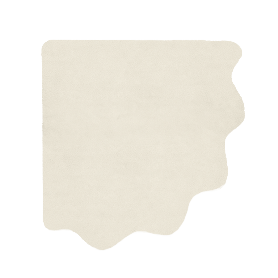 Customizable Scallop Corner Tufted Wool Rug