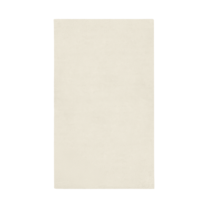 Beige rug on a white background