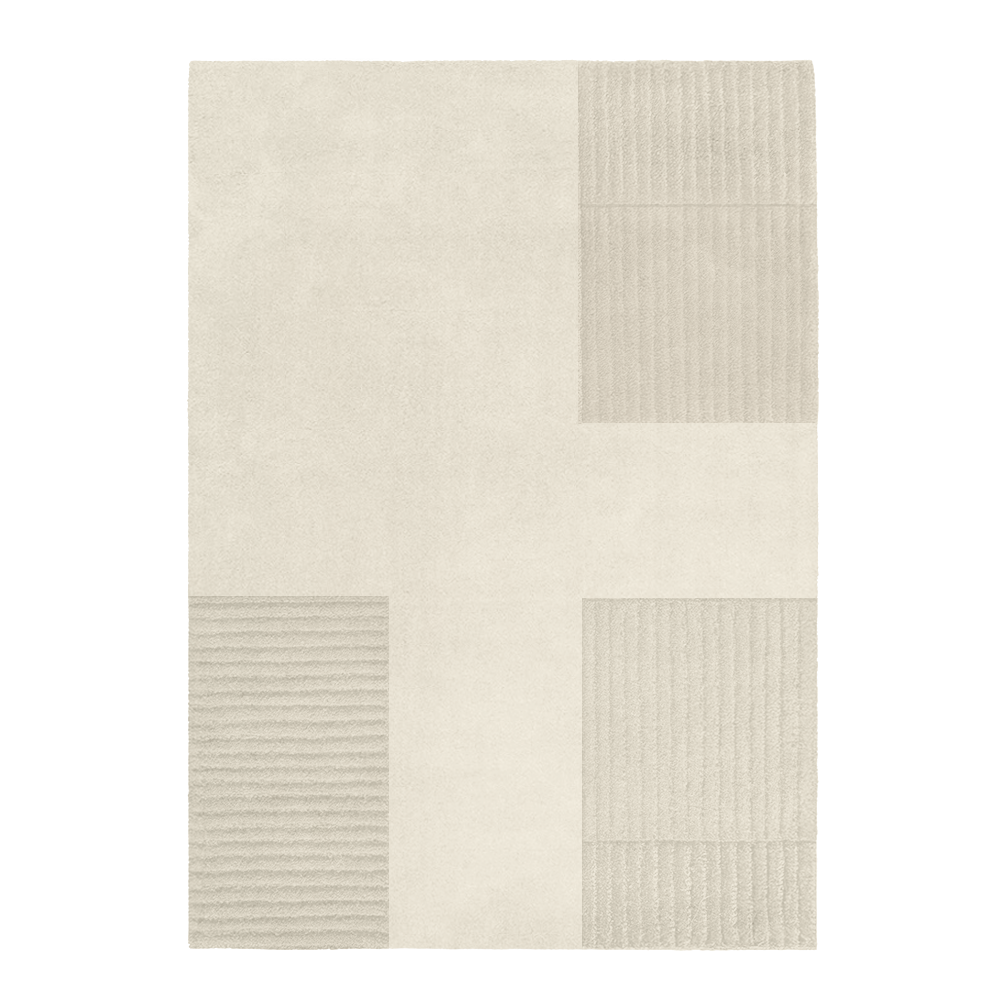 Customizable Block Hand-Tufted Wool Rug