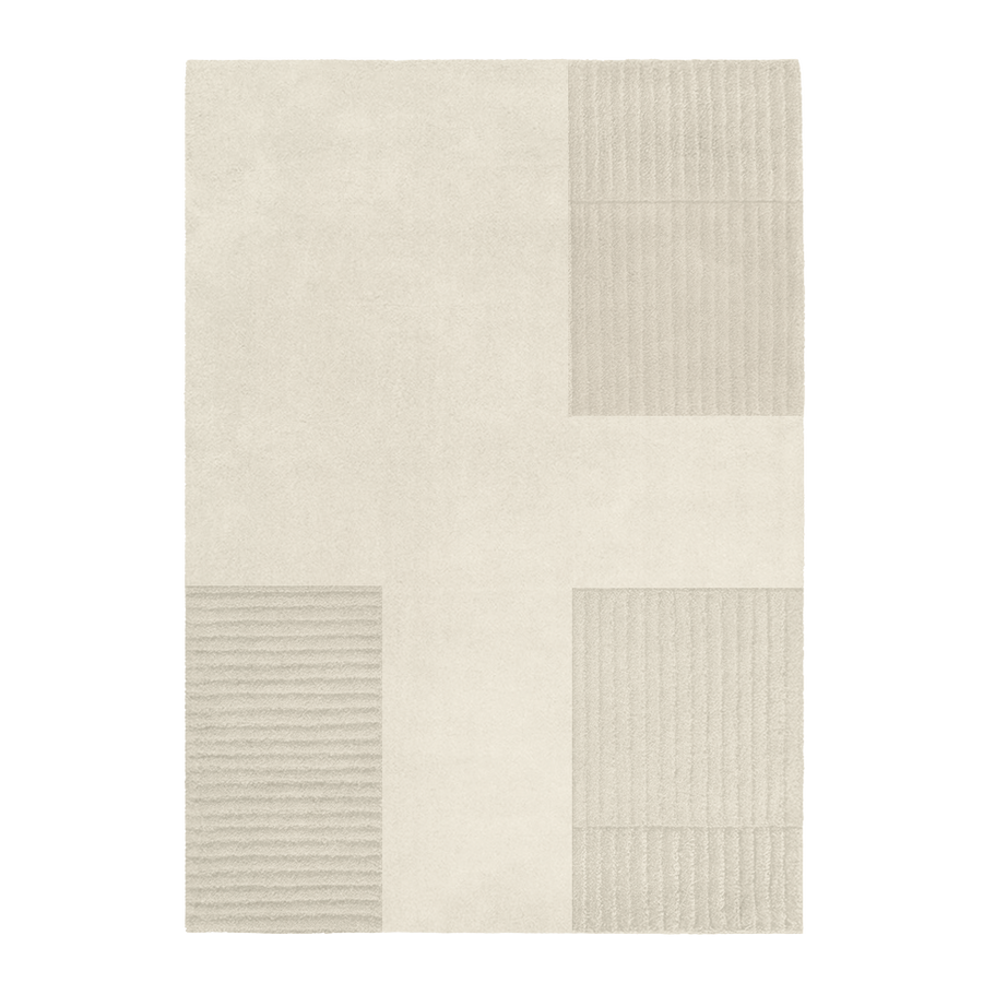 Customizable Block Hand-Tufted Wool Rug