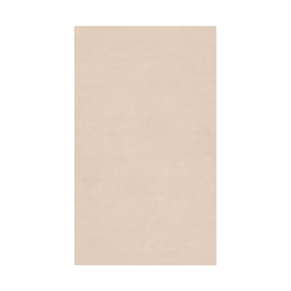 Beige rectangular rug on a white background