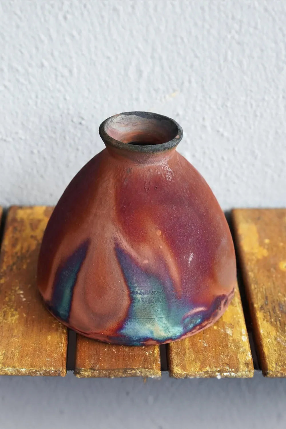 Yama Mini Ceramic Raku Pottery Vase