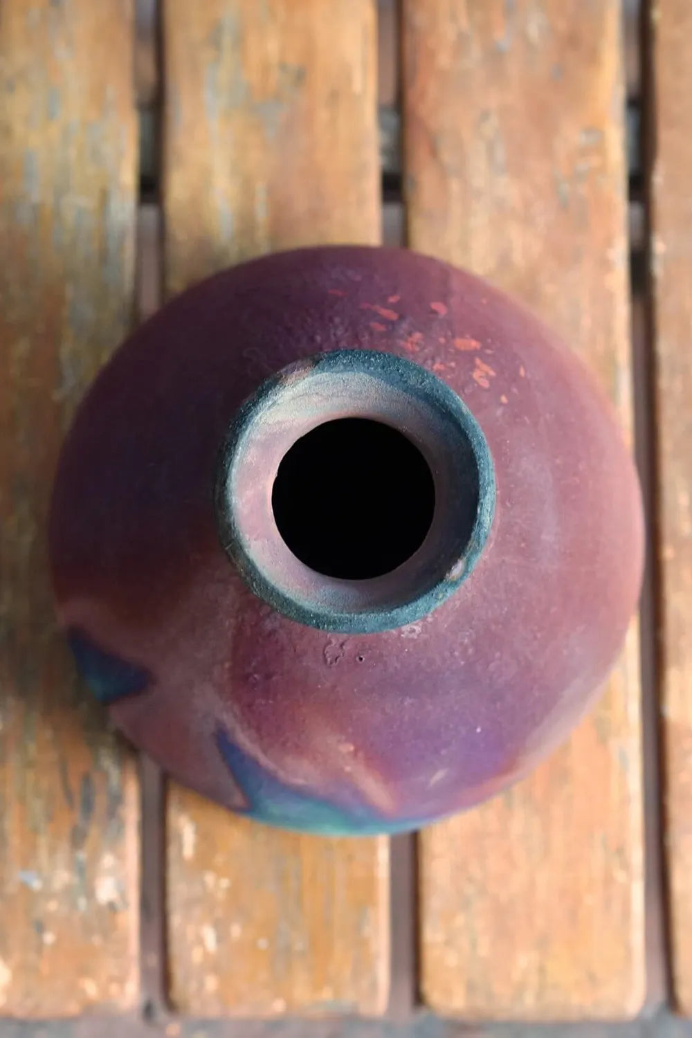 Yama Mini Ceramic Raku Pottery Vase
