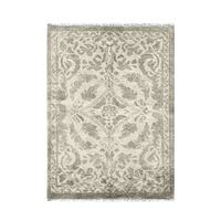 Customizable Vine Hand-Knotted Wool Rug