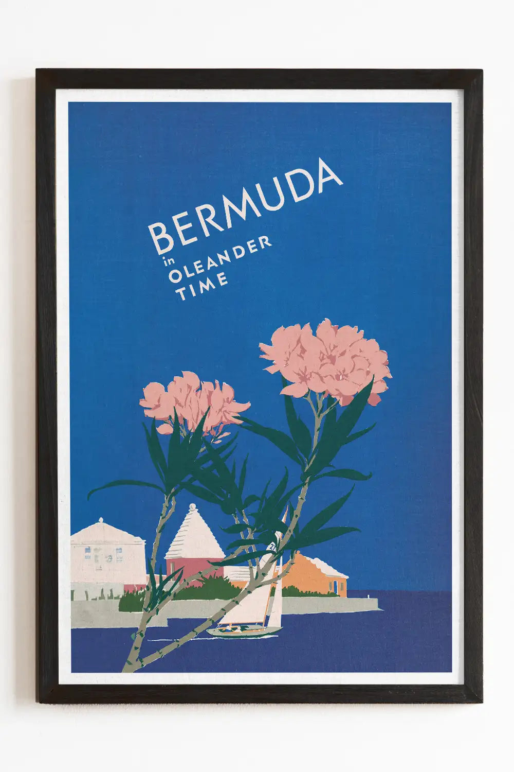 Bermuda in Oleander Time 20x30 Art Print