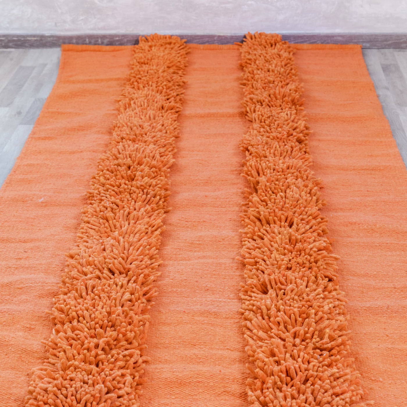 Bright and Bold 5x8 Shag Rug by Wool+Clay