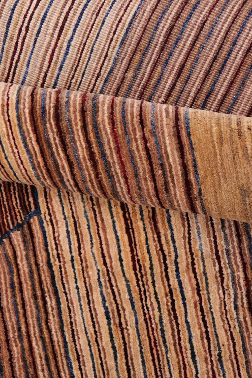 mid-century inspired burgundy area rug in hand knotted wool for modern homes