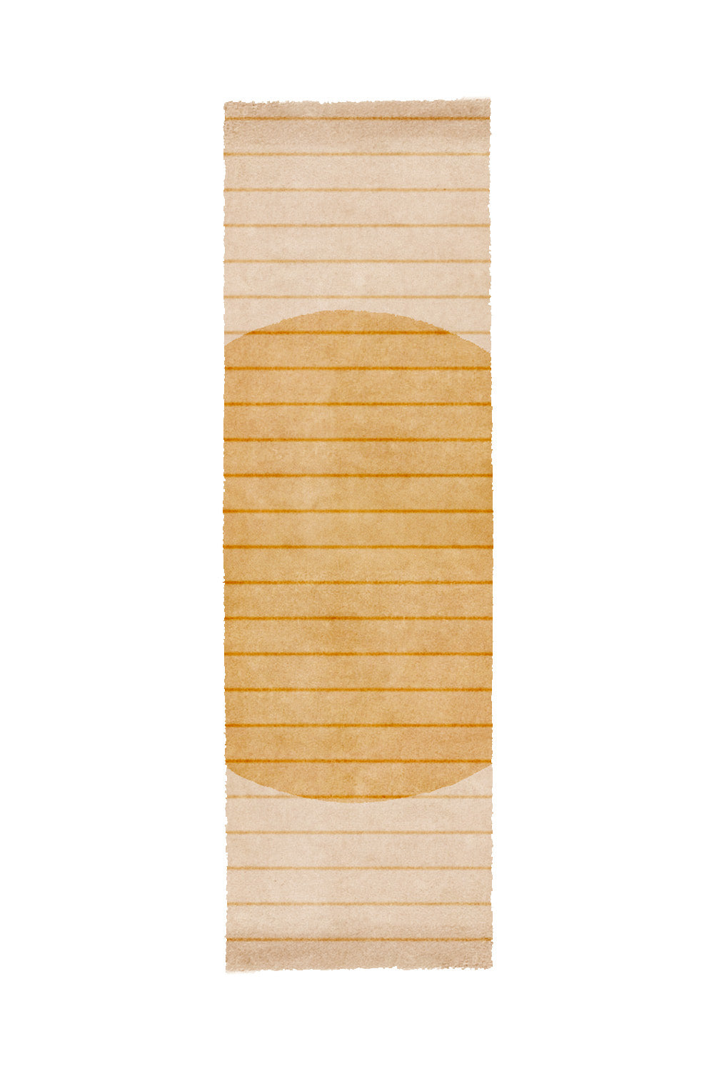 golden geometry hand tufted rug