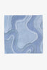 Rolling Tides Square Hand-Tufted Organic Wool Rug