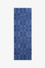 Breakline Blue Hand Tufted Wool Runner Rug