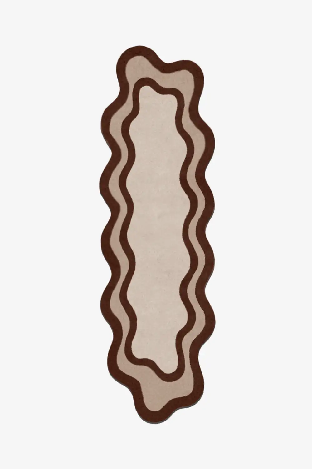 Customizable Puddle Tufted Wool Runner Rug