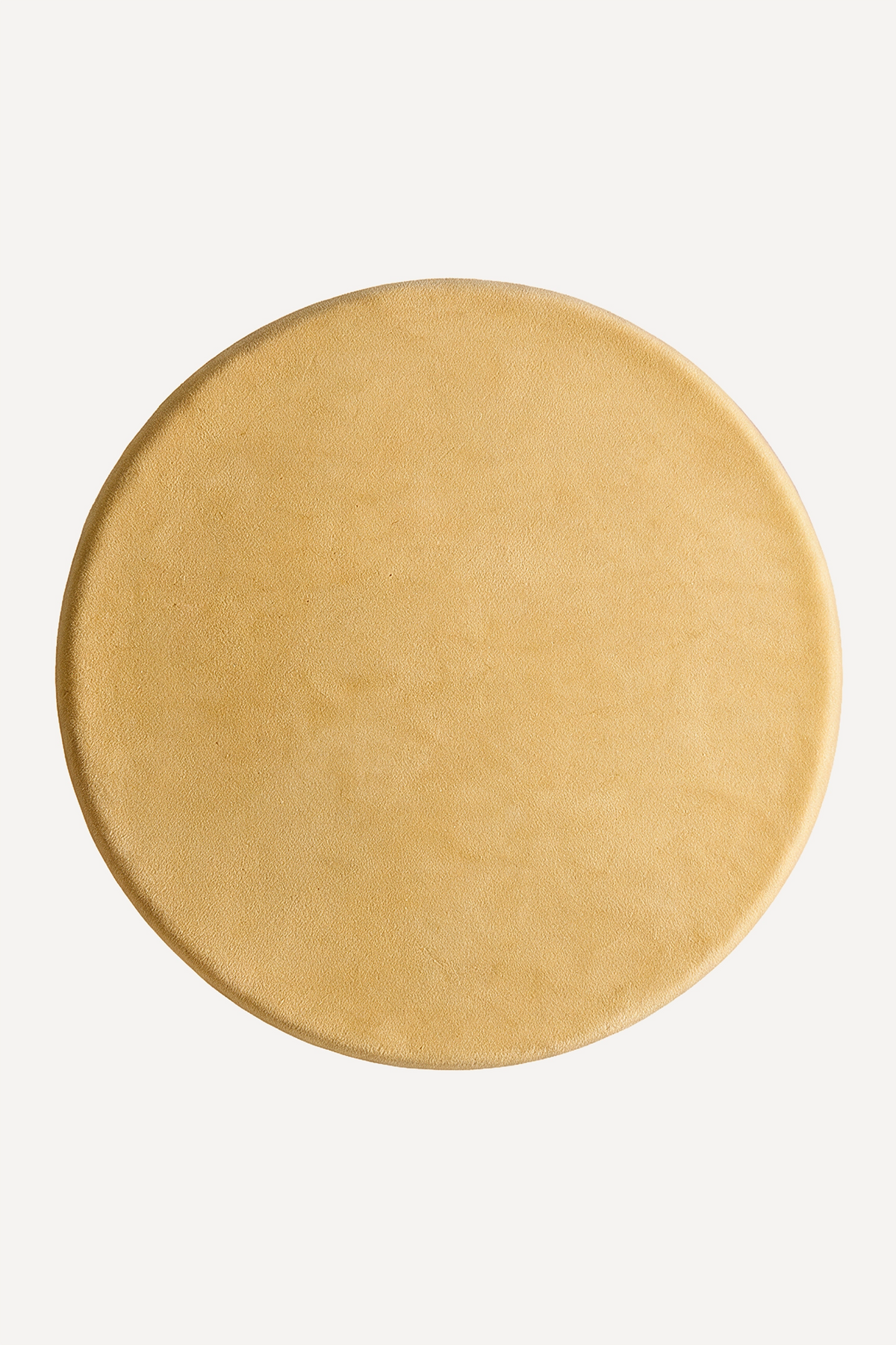 Solid Color Round Hand-Tufted New Zealand Wool Rug