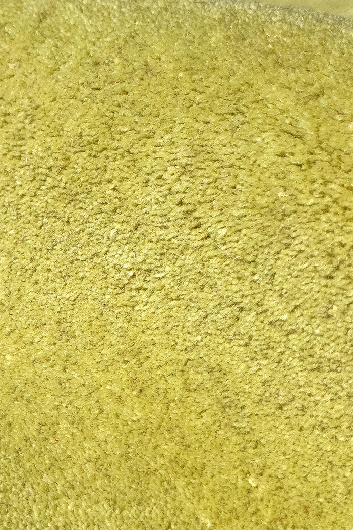 Citron Oval Hand-Tufted Wool Rug