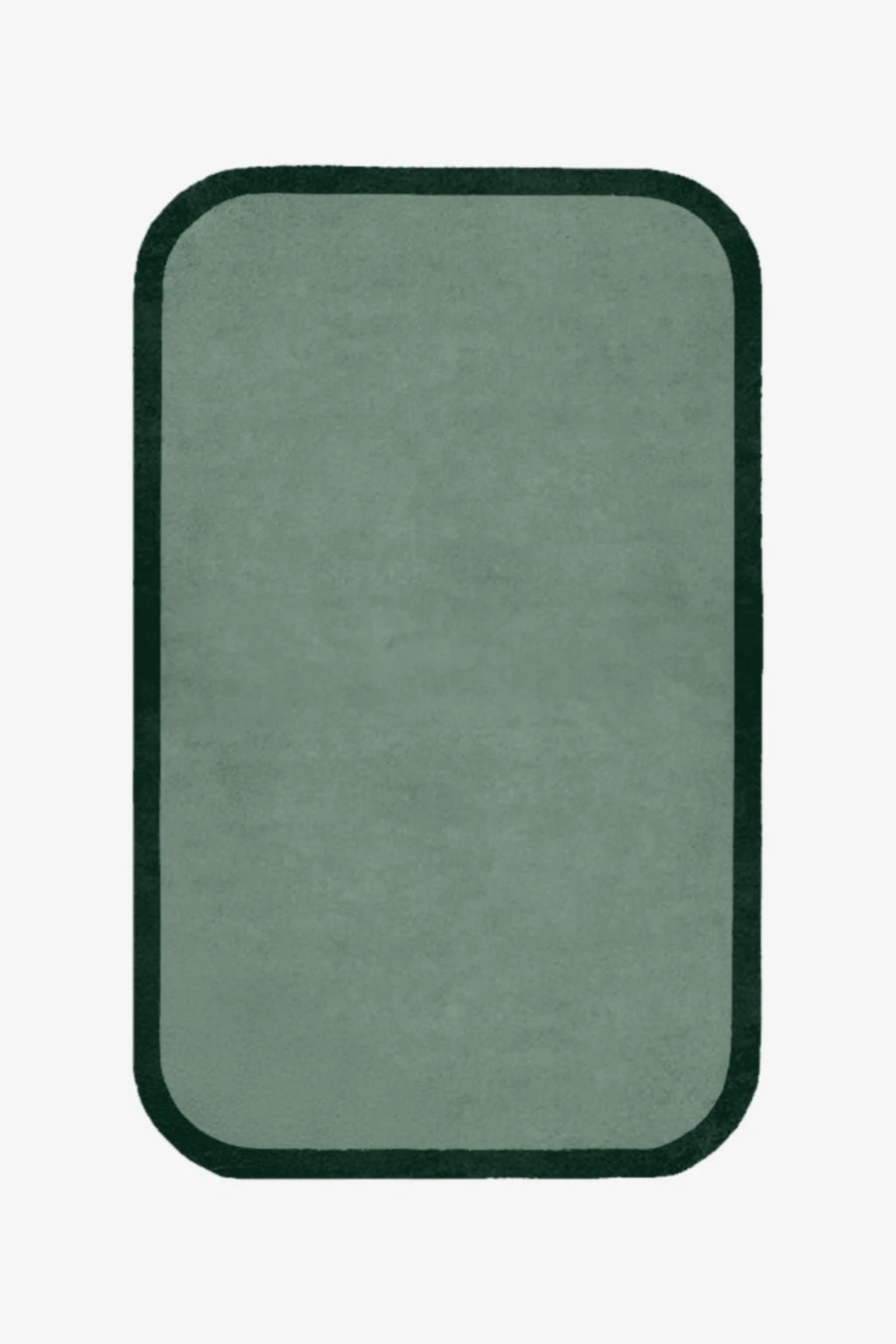 Customizable Contour Edge Tufted Wool Rug