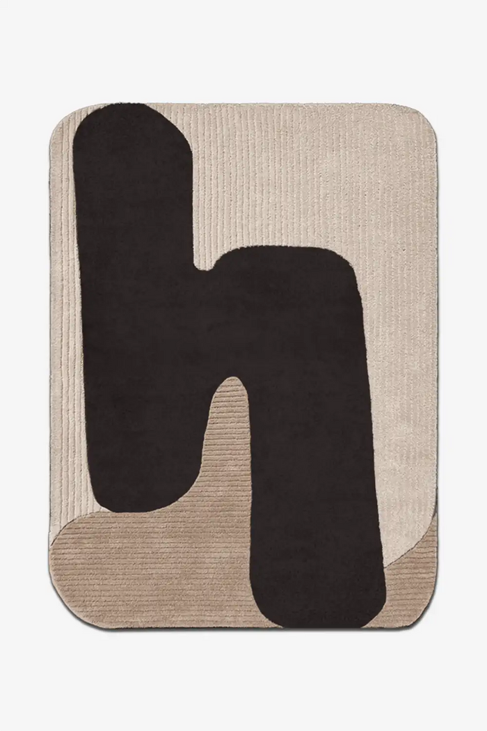 Customizable Tubular Tufted Wool Rug