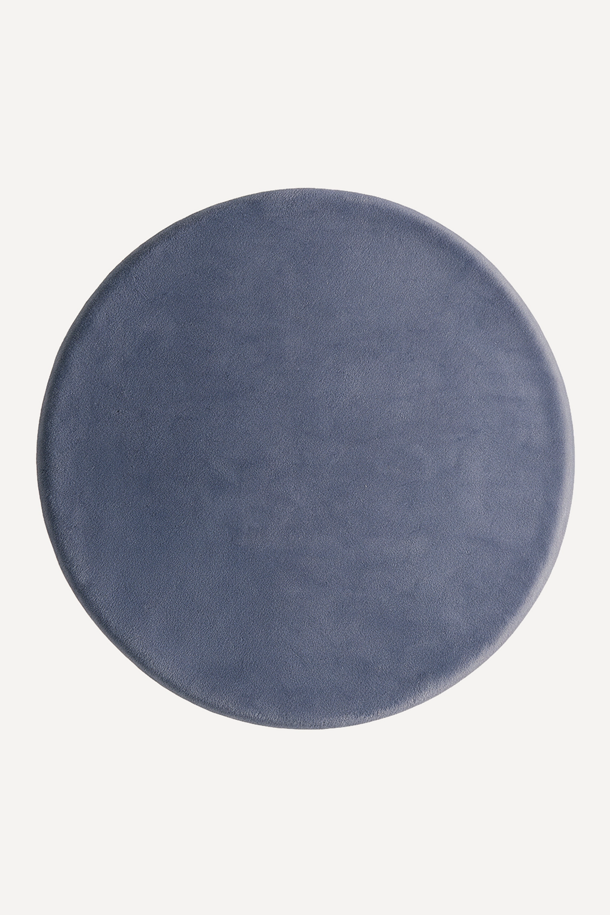 Solid Color Round Hand-Tufted New Zealand Wool Rug