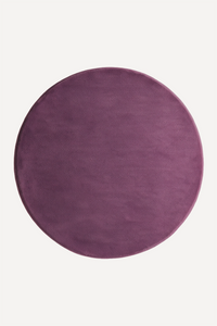 Solid Color Round Hand-Tufted New Zealand Wool Rug