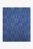 Breakline Blue Hand Tufted Wool Rug