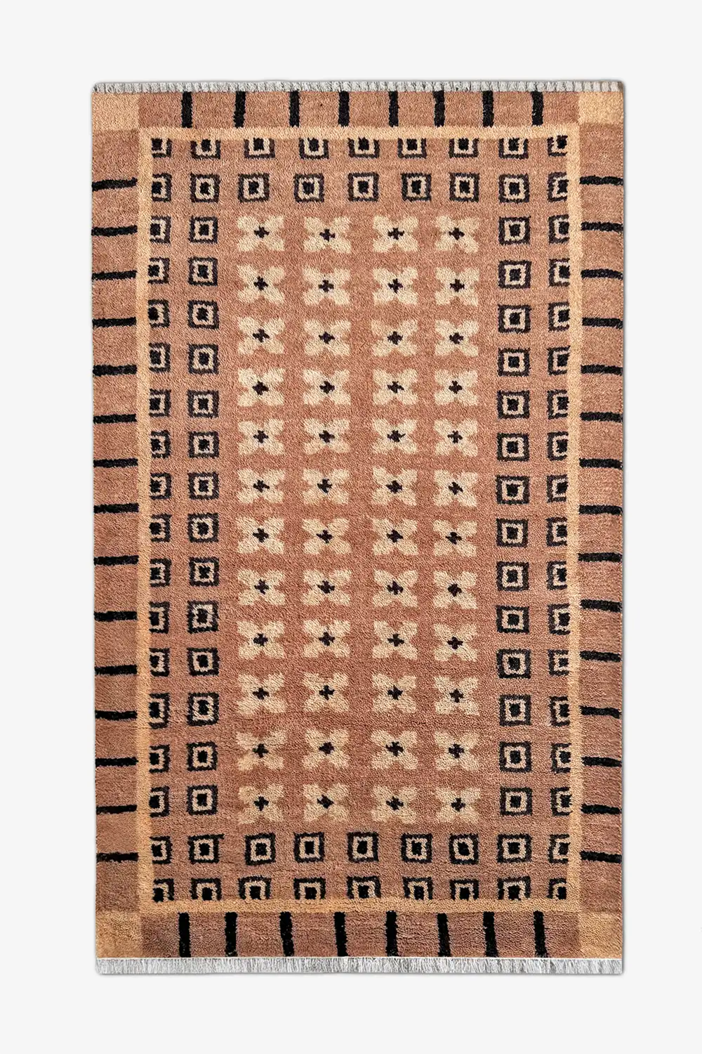 Desert Matrix Hand-Knotted Wool Rug 3x5