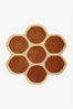 Honeycomb Hand Tufted Round Wool Rug
