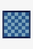 Deepwater Check Square Hand-Tufted Wool Rug