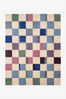 Watercolor Checkered Hand Tufted Wool Rug