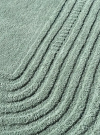 Zen Garden Hand-Tufted Wool Runner Rug