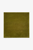 Olive Square Hand-Tufted Wool Rug