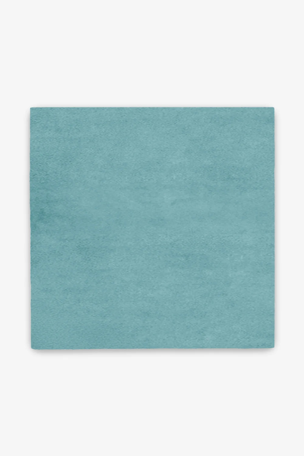 Customizable Solid Color Square Tufted Rug