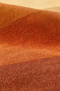 Tiers Round Hand-Tufted Wool Rug
