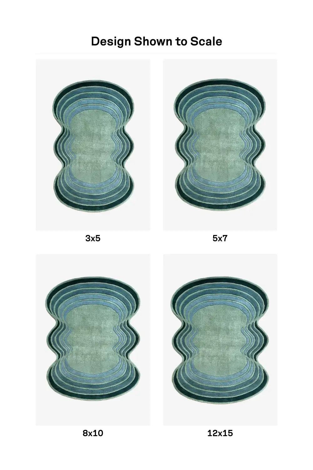 Undula Hand Tufted Wool Rug