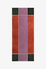 Violet Axis Hand-Tufted Wool Runner Rug