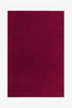 Burgundy Pink Hand Tufted Wool Rug