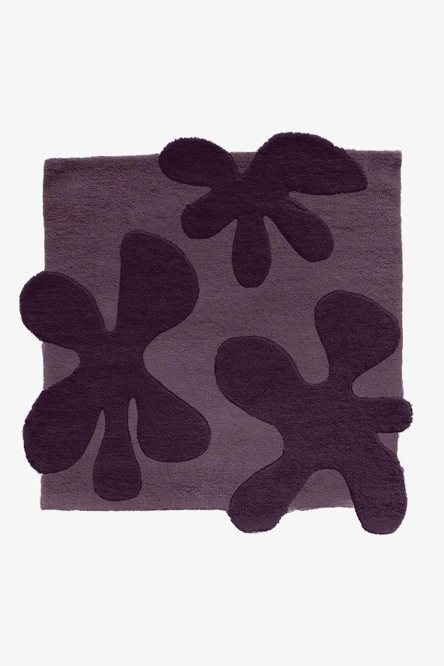 Customizable 3D Blossom Square Tufted Rug
