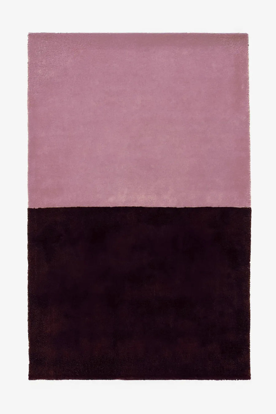 Classic Color Block Hand Tufted New Zealand Wool Rug