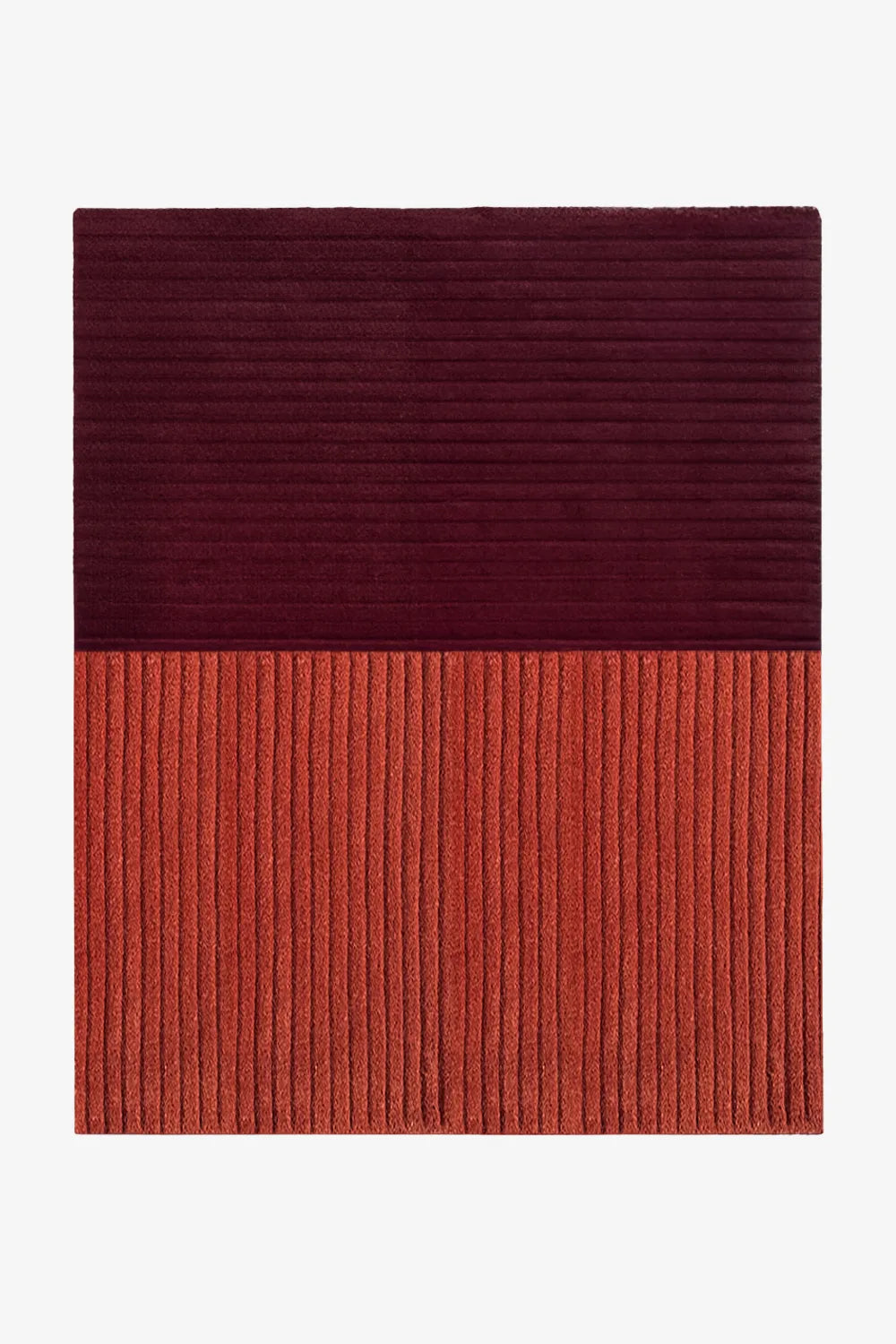 Ridge Duo Hand Tufted Wool Rug