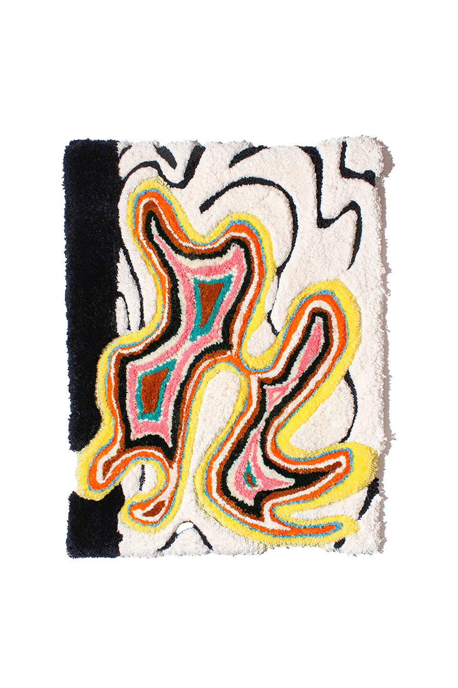 abstract canyon tufted rug by jubi