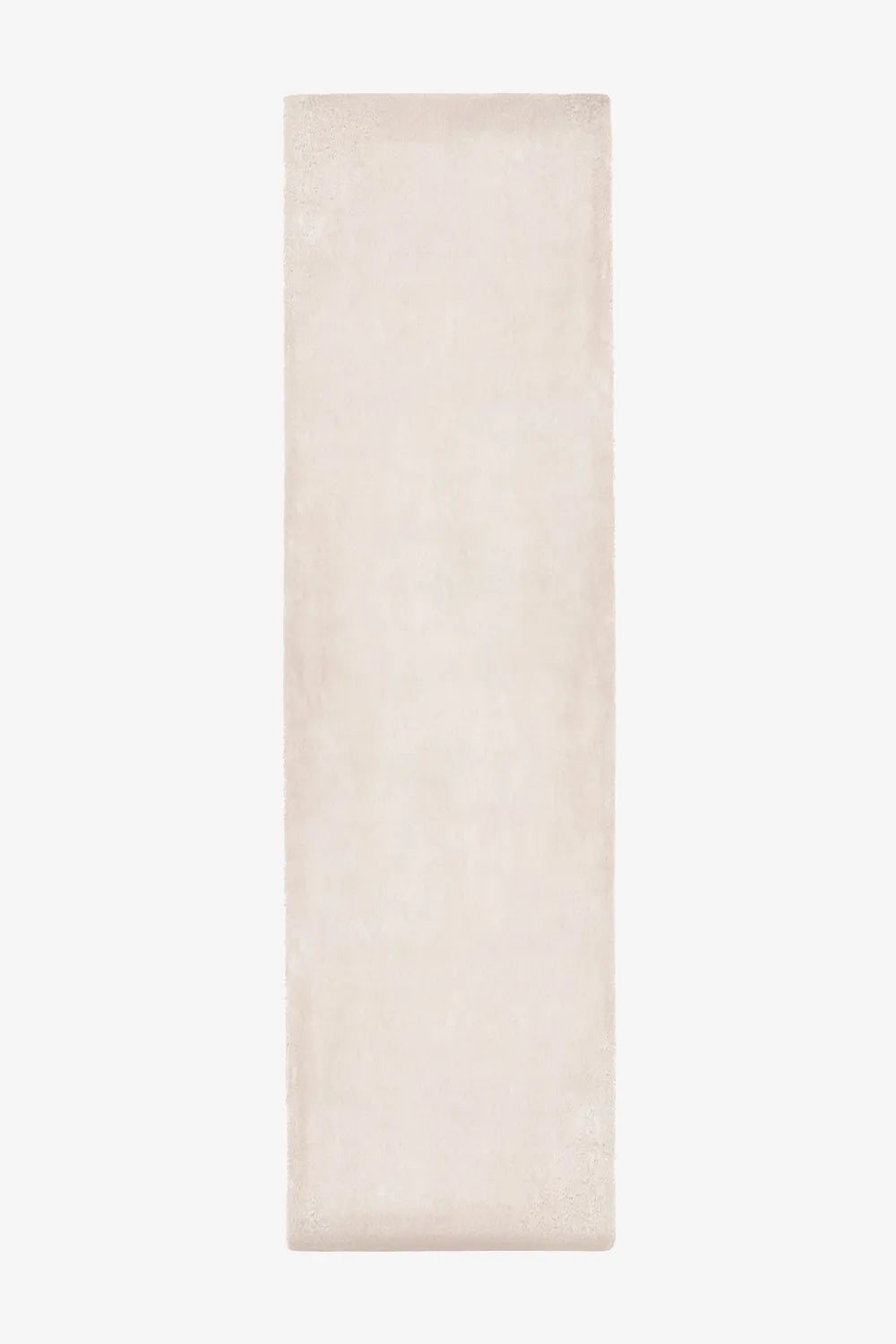 Soft neutral cream runner rug ideal for kitchens and laundry rooms, available in 2x8 and 12 ft runner sizes