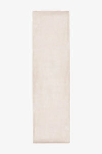 Soft neutral cream runner rug ideal for kitchens and laundry rooms, available in 2x8 and 12 ft runner sizes