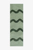Wavy Stripe Hand Tufted Wool Runner Rug