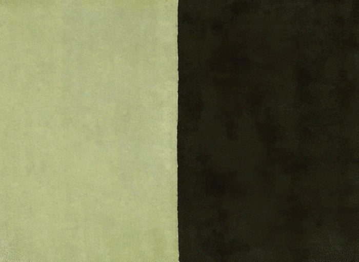 olive green rug