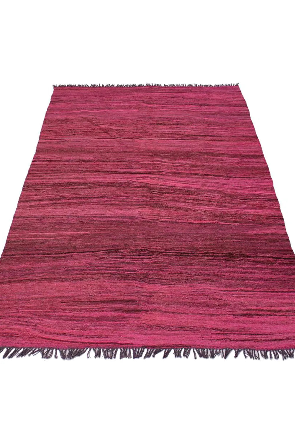 soft and durable pink area rug in a flatweave design for stylish interiors