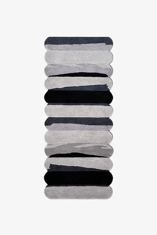 modern wool runner rug